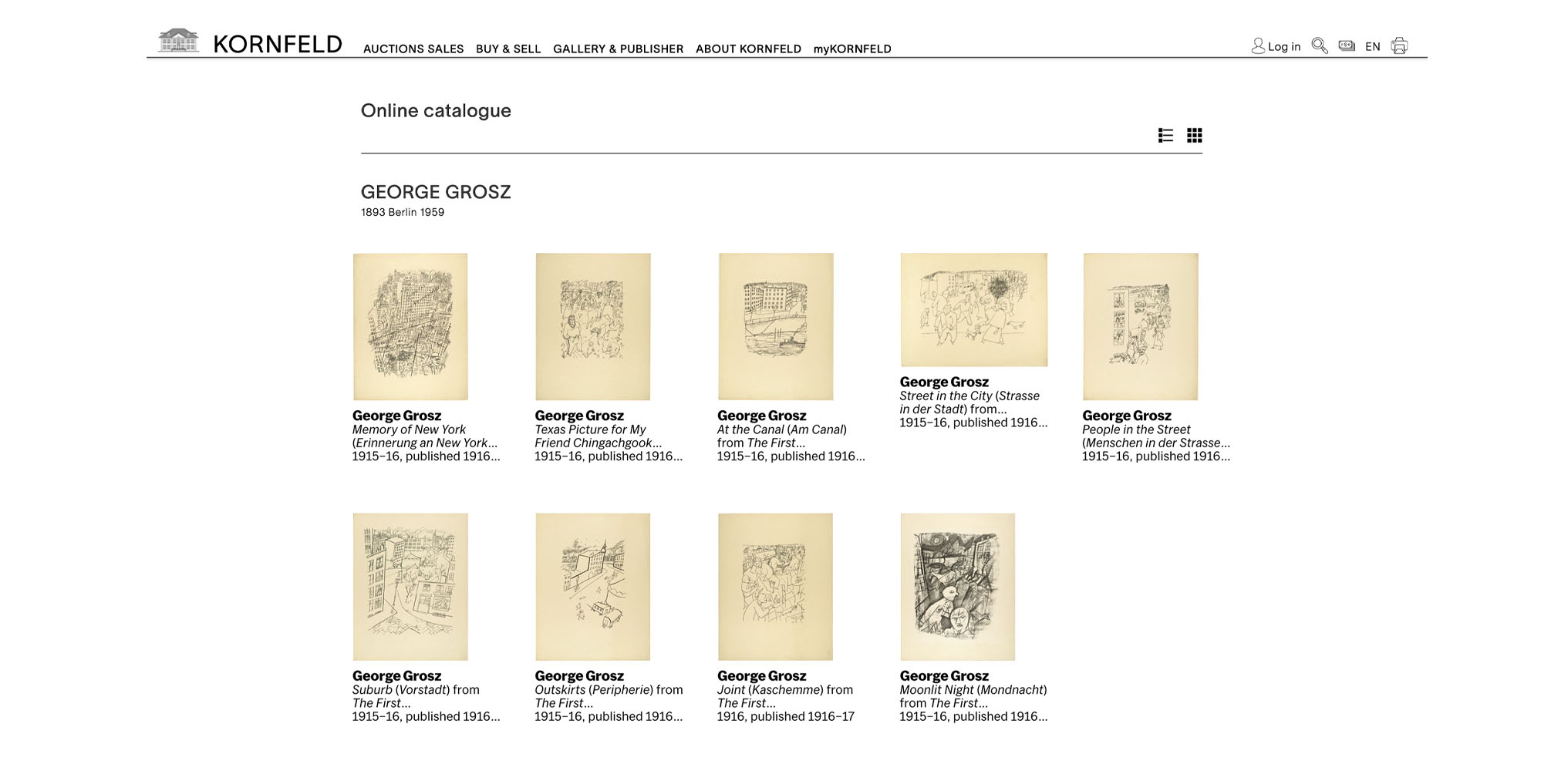 The Five Most Sought After George Grosz Prints - Mark Littler