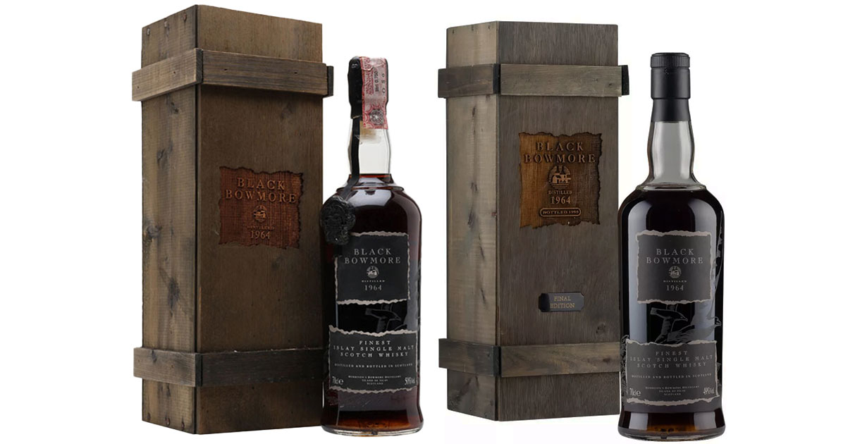 sell-Black-Bowmore-2025 Black Bowmore was among the first premium single malt scotch whiskies released in the 1990s.