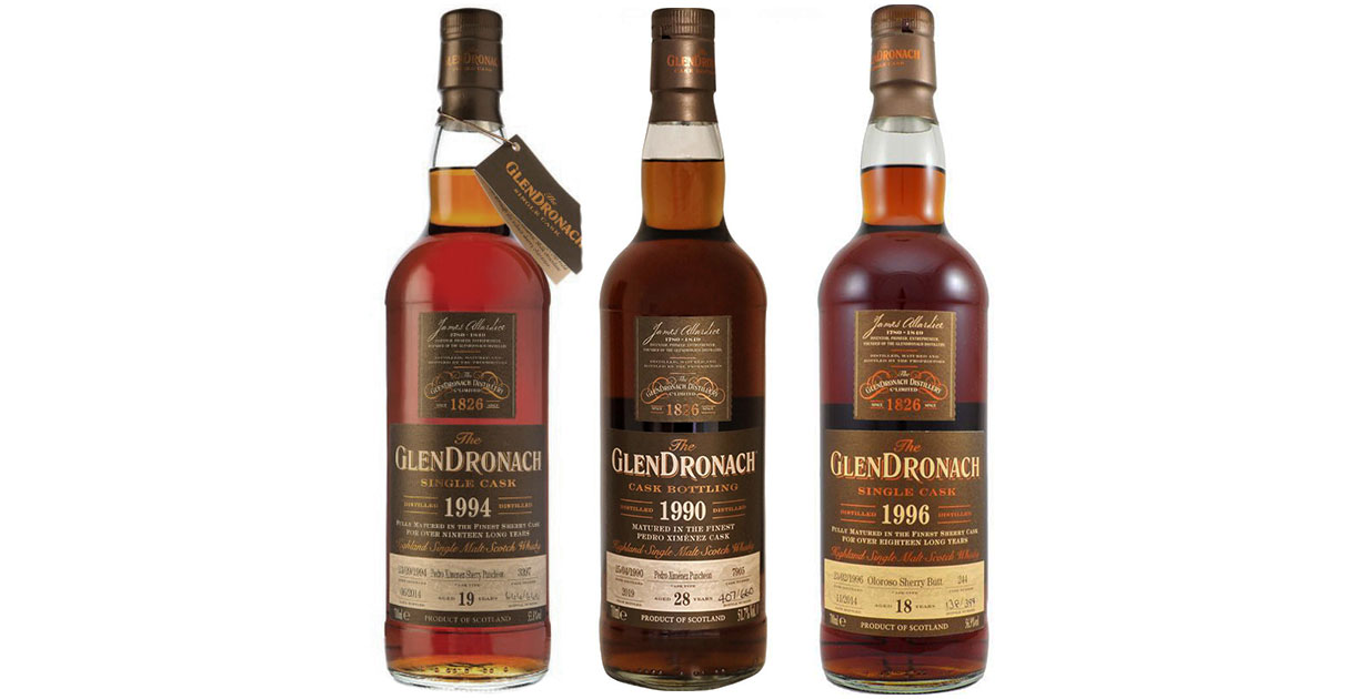 Sell Glendronach Single Cask Whisky The GlenDronach Single Cask releases were instrumental in establishing the highland distillery as a classic for fans of sherry cask matured whiskies.