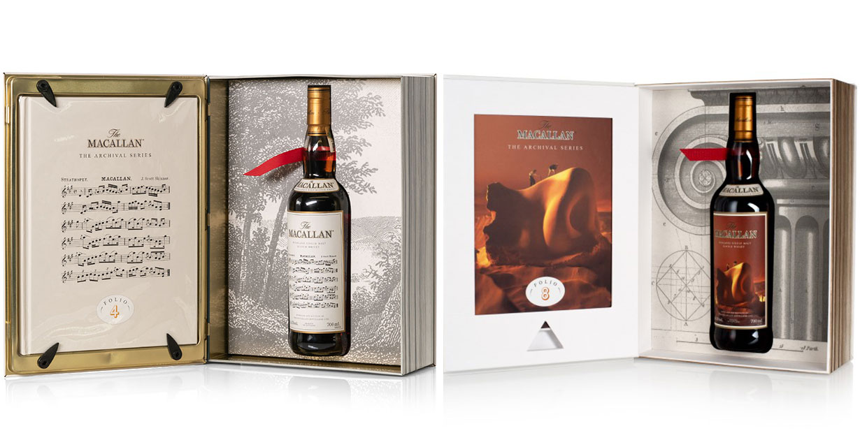 sell-Macallan-Folios The Macallan Folio Series celebrates the distillery's iconic advertising campaigns from the 1970s-1990s, with each release featuring reproductions of original advertisements.