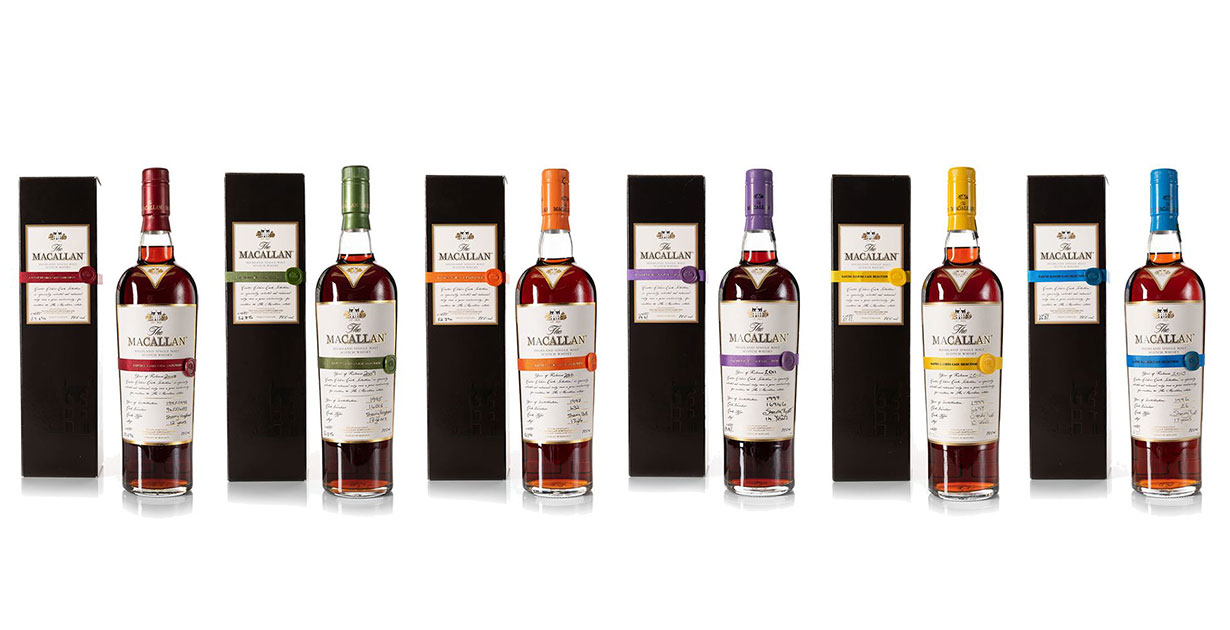 Sell Macallan Easter Elchies Cask Selection The Macallan Easter Elchies Cask Selection was the second iteration of the series and with its mature yet distinctive packaging it remains the most commercial of the three versions.
