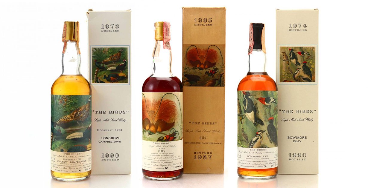 Sell Moon Import The Birds Whisky There were two releases under “The Birds” labels by Moon Import, the first in 1987 and the second in 1990.