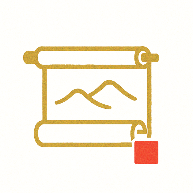 Chinese scroll paintings hand scrolls