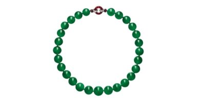The Hutton-Mdivani Jadeite Necklace - most expensive jade