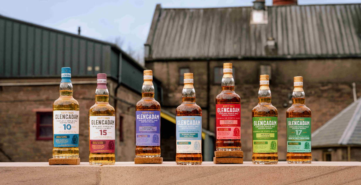 Glencadam Refreshes Packaging for Three Cask Finish Malts