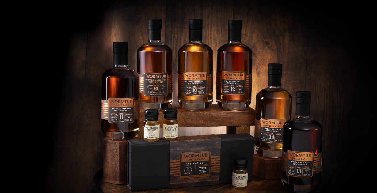 Atom Brands Unveils Wormtub Single Cask Scotch Whisky Collection